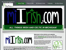 Tablet Screenshot of giantleprechaunproductions.com